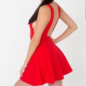 American apparel side boob open back dress M